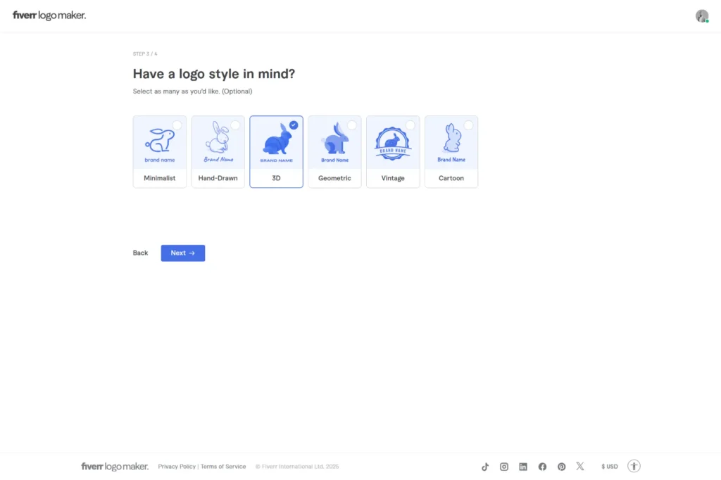choose your logo style